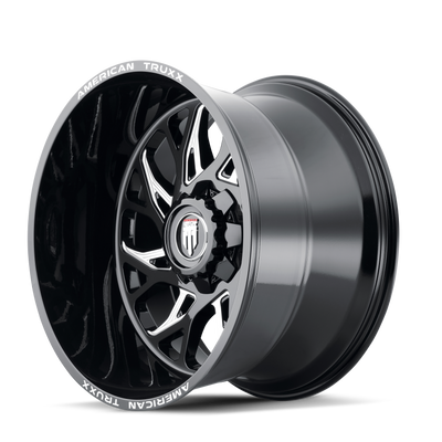 Destiny AT1913 Gloss Black Milled Wheel <br> 99-26 Ford F-250 F-350 Super Duty