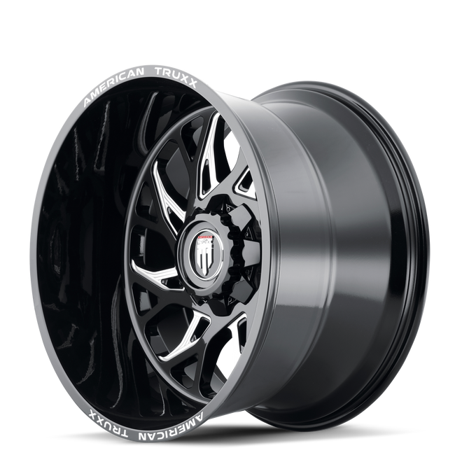 Destiny AT1913 Gloss Black Milled Wheel <br> 99-26 Ford F-250 F-350 Super Duty