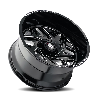 Euphoria AT1914 Gloss Black Milled Wheel <br> 03-26 Ford F-150 Lightning Expedition