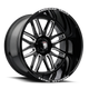 Restless AT1915 Gloss Black Milled Wheel <br> 03-26 Ford F-150 Lightning Expedition