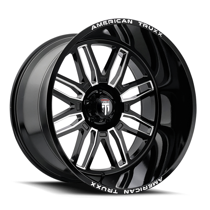 Restless AT1915 Gloss Black Milled Wheel <br> 03-26 Ford F-150 Lightning Expedition