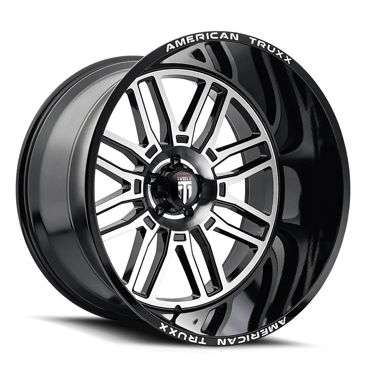 Restless AT1915 Gloss Black Mach Wheel <br> 03-26 Ford F-150 Lightning Expedition