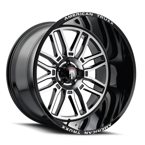Restless AT1915 Gloss Black Mach Wheel <br> 03-26 Ford F-150 Lightning Expedition