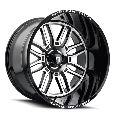 Restless AT1915 Gloss Black Mach Wheel <br> 03-26 Ford F-150 Lightning Expedition