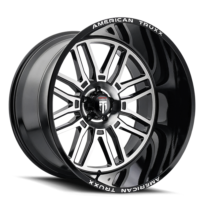 Restless AT1915 Gloss Black Mach Wheel <br> 03-26 Ford F-150 Lightning Expedition
