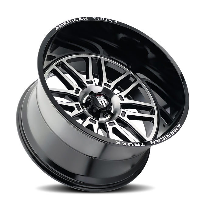 Restless AT1915 Gloss Black Mach Wheel <br> 03-26 Ford F-150 Lightning Expedition