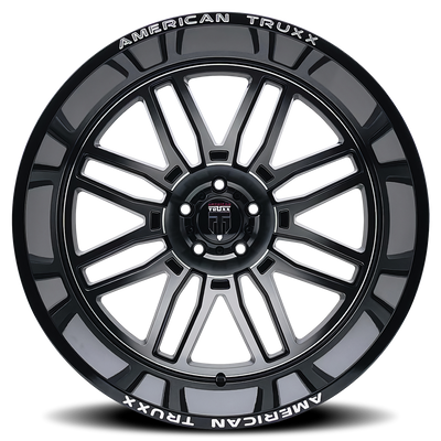 Restless AT1915 Gloss Black Mach Wheel <br> 03-26 Ford F-150 Lightning Expedition