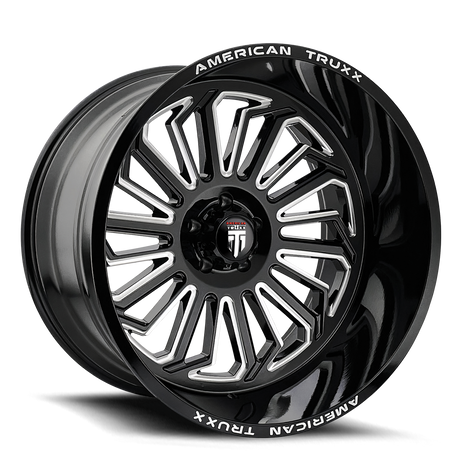 Butcher AT1916 Gloss Black Milled Wheel <br> 03-26 Ford F-150 Lightning Expedition