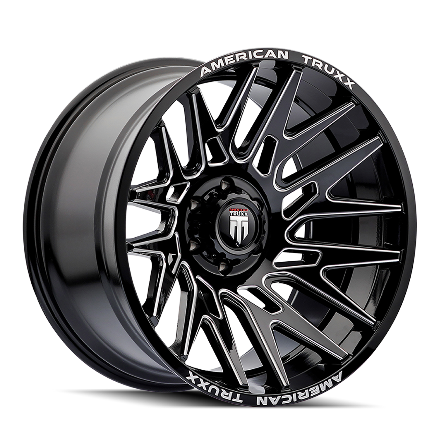 Evolution AT1919 Gloss Black Mill Wheel <br> 99-26 Ford F-250 F-350 Super Duty