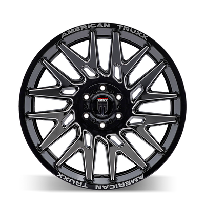 Evolution AT1919 Gloss Black Mill Wheel <br> 99-26 Ford F-250 F-350 Super Duty
