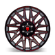 Evolution AT1919 Gloss Black Prizm Red Wheel <br> 99-26 Ford F-250 F-350 Super Duty