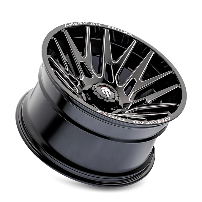 Evolution AT1919 Gloss Black Mill Wheel <br> 11-26 Chevy Silverado GMC Sierra 2500 3500 HD