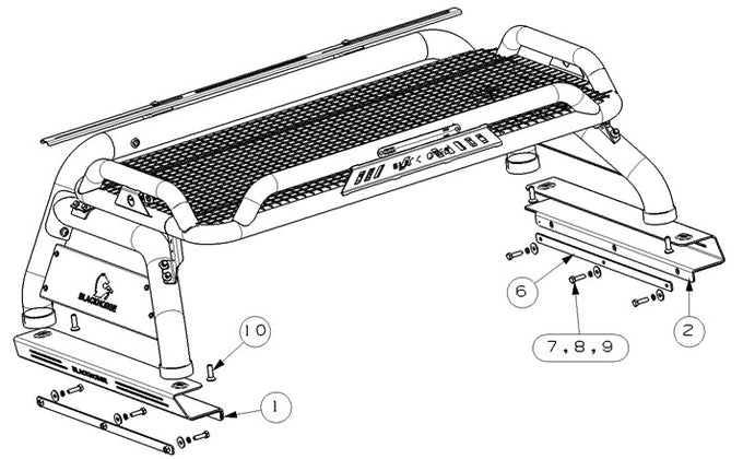 Atlas Roll Bar <br>19-23 Ford Ranger