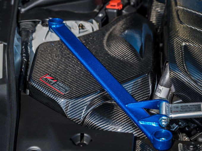 S-FLO Carbon Intake Lid <br>20,23-25 Toyota GR Supra