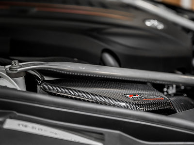 S-FLO Carbon Intake Lid <br>20,23-25 Toyota GR Supra