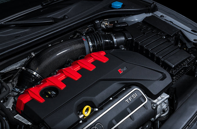 4.5 in.  S-FLO Closed Carbon Intake System <br>18-23 Audi TT RS Quattro, 17-20 RS3