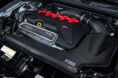 4.5 in.  S-FLO Closed Carbon Intake System <br>18-23 Audi TT RS Quattro, 17-20 RS3