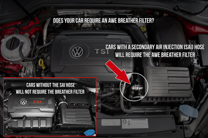 Breather Filter <br>15-20 Audi S3, Volkswagen GTI