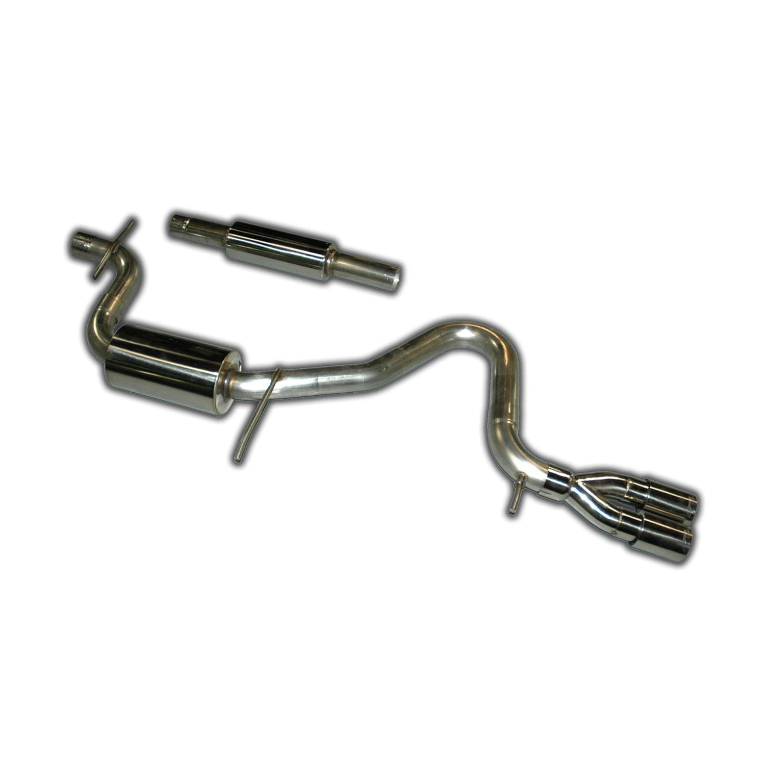 Performance Cat-back Exhaust <br>06-09 Volkswagen Rabbit, 10-13 Golf