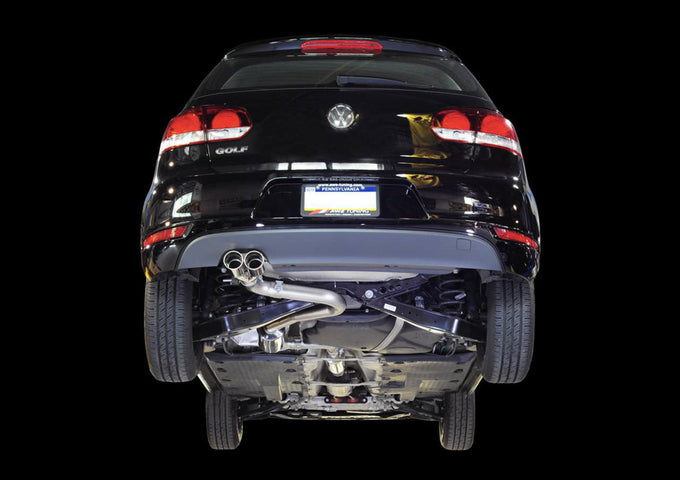 Performance Cat-back Exhaust <br>06-09 Volkswagen Rabbit, 10-13 Golf