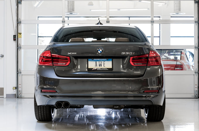 Touring Edition Axle-back Exhaust <br>12-16 BMW 328I, 17-20 430I