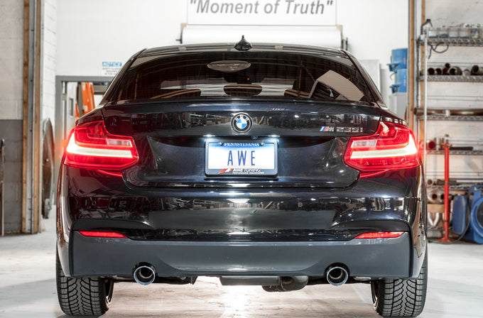 Touring Edition Axle-back Exhaust <br>17-21 BMW M240i M240i xDrive, 15-16 M235i xDrive