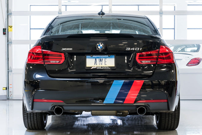 Touring Edition Axle Back Exhaust <br>16-18 BMW 340i 340i xDrive, 17-20 440i 440i xDrive