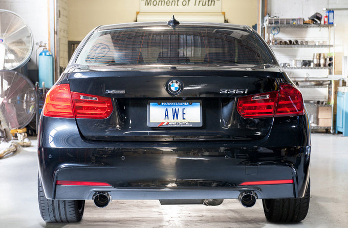 Touring Edition Axle Back Exhaust <br>12-15 BMW 335i, 14-16 435i xDrive 435i