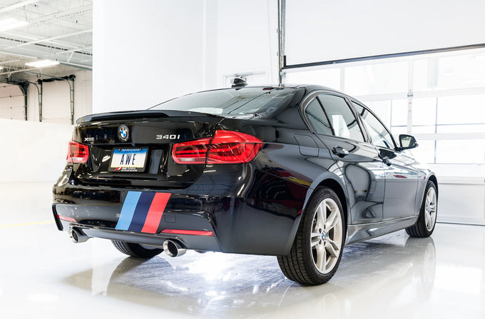 Touring Edition Axle Back Exhaust <br>16-18 BMW 340i 340i xDrive, 17-20 440i 440i xDrive