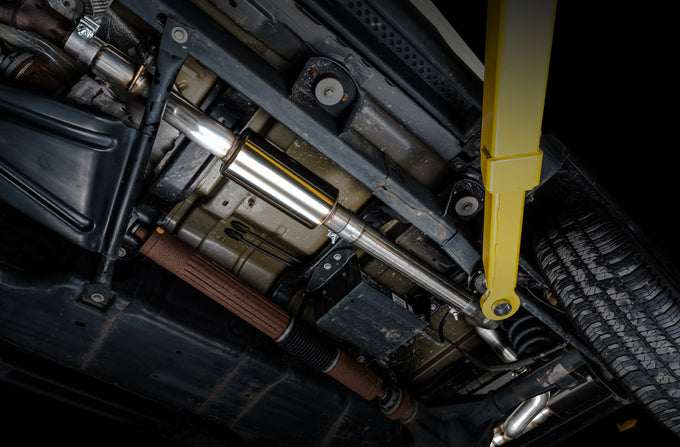 Resonated Mid Pipe <br>12-18 Jeep Wrangler