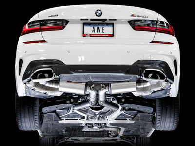Non-Resonated Touring Edition Exhaust <br>20-24 BMW M340i M340i xDrive, 21-25 M440i xDrive