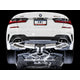 Resonated Touring Edition Exhaust <br>20-24 BMW M340i xDrive, 21-25 M440i xDrive