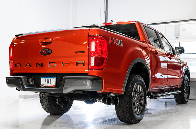 0FG Exhaust with BashGuard <br>19-23 Ford Ranger