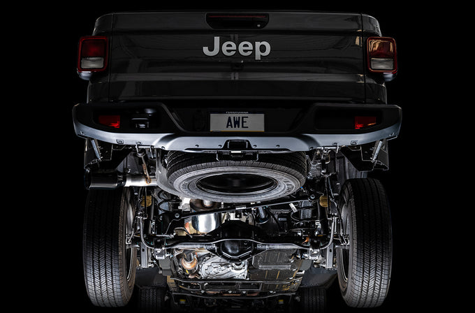 Tread Edition Catback Single-Side Exhaust <br>20-24 Jeep Gladiator