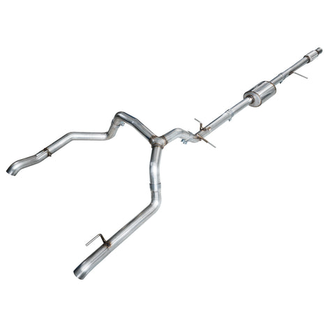 0FG Catback Split Rear Exit Exhaust <br>19-25 Chevy Silverado, GMC Sierra 1500