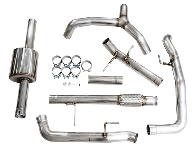 0FG Catback Split Rear Exit Exhaust <br>19-25 Chevy Silverado, GMC Sierra 1500