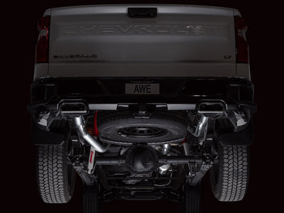 0FG Catback Split Rear Exit Exhaust <br>19-25 Chevy Silverado, GMC Sierra 1500