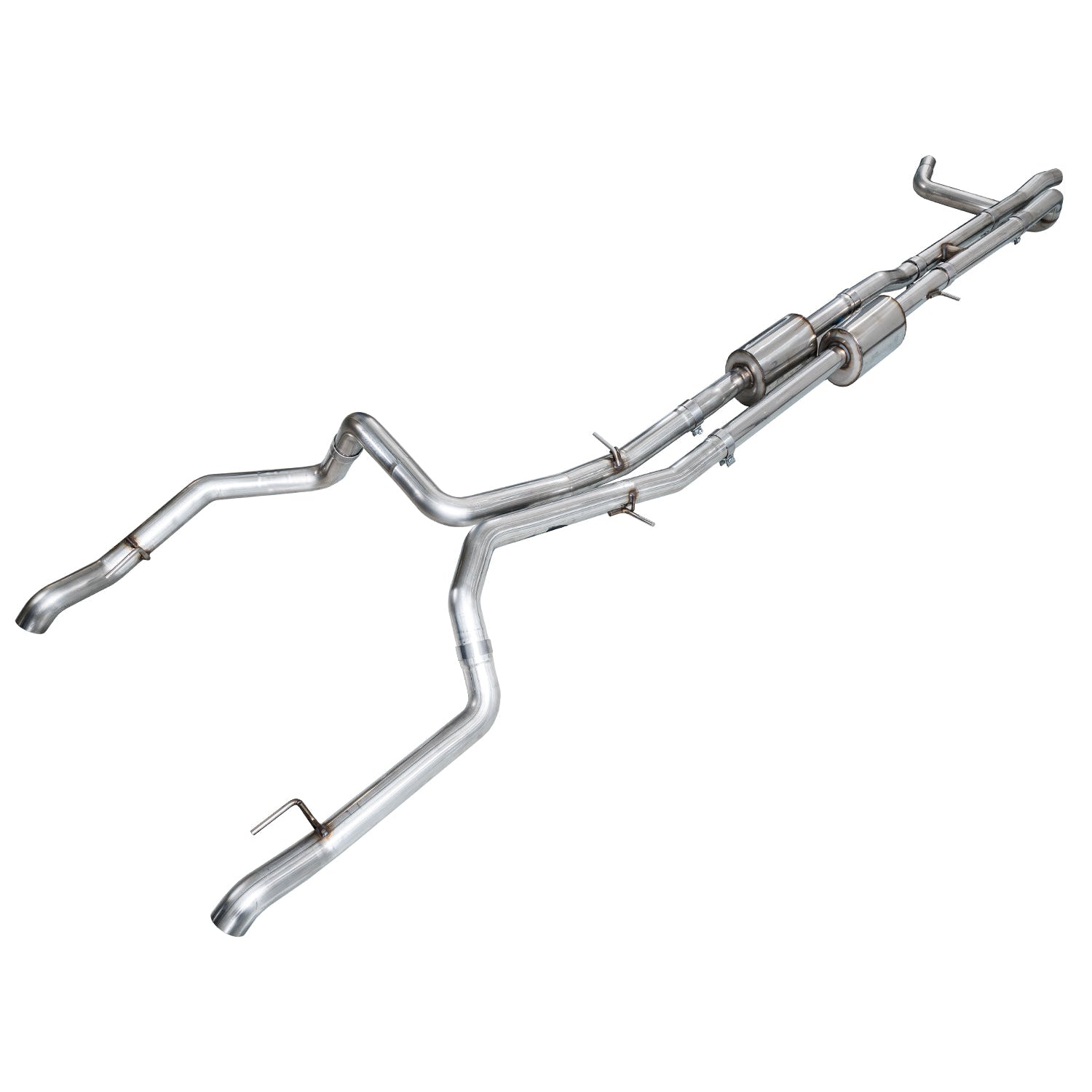 0FG Catback Split Rear Exit Exhaust <br>19-25 Chevy Silverado, GMC Sierra 1500