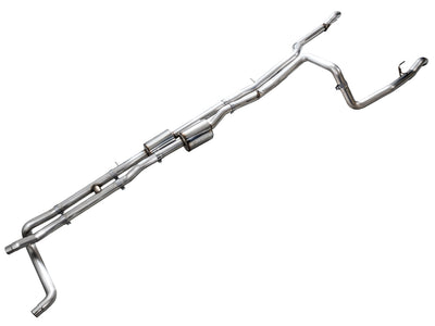 0FG Catback Split Rear Exit Exhaust <br>19-25 Chevy Silverado, GMC Sierra 1500