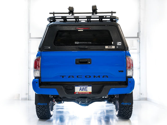 0FG Exhaust with BashGuard <br>16-23 Toyota Tacoma