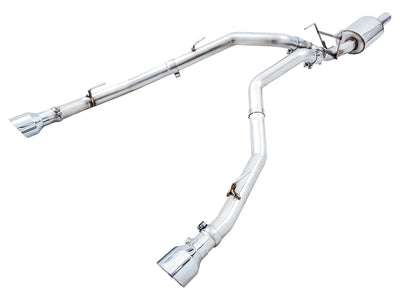 0FG Dual Rear Exit Catback <br>09-24 Ram 1500