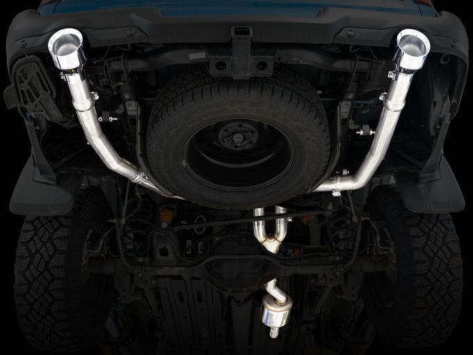 0FG Dual Rear Exit Catback <br>09-24 Ram 1500