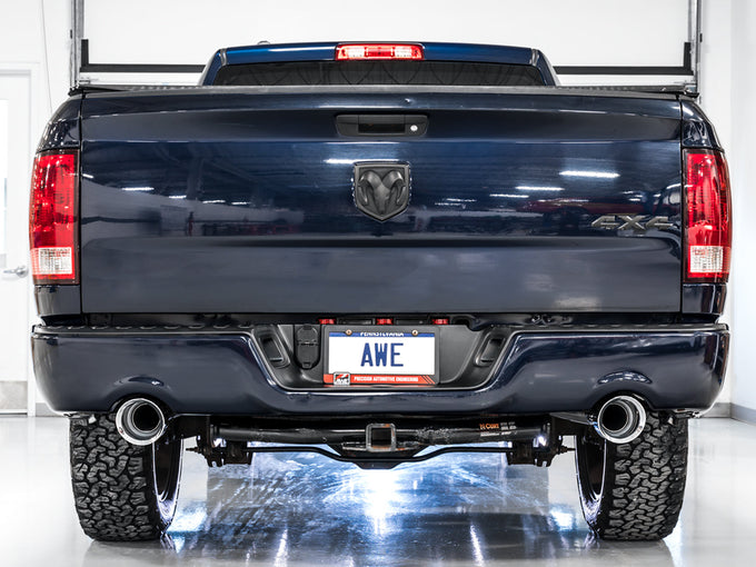0FG Dual Rear Exit Catback <br>09-24 Ram 1500