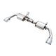 Tread Edition Axleback Dual Exhaust <br>12-17 Jeep Wrangler