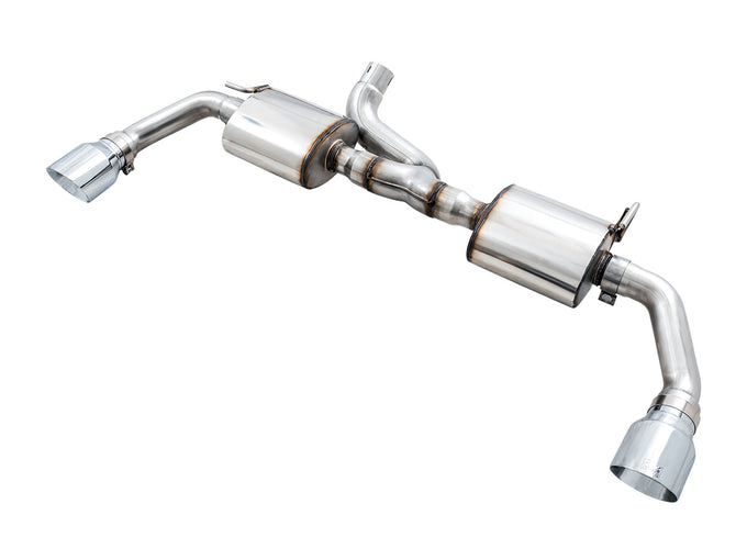 Tread Edition Axleback Dual Exhaust <br>12-17 Jeep Wrangler