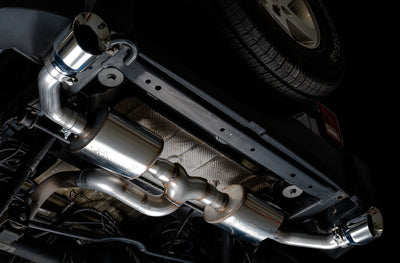 Tread Edition Axleback Dual Exhaust <br>12-17 Jeep Wrangler