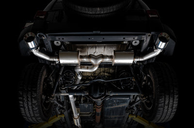 Tread Edition Axleback Dual Exhaust <br>12-17 Jeep Wrangler