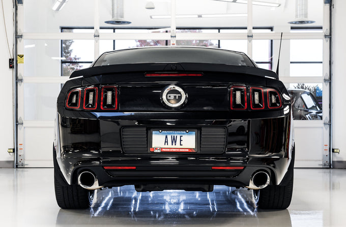 Touring Edition Axle-back Exhaust <br>11-14 Ford Mustang