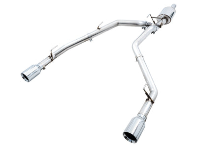 0FG Dual Rear Exit Catback <br>09-24 Ram 1500