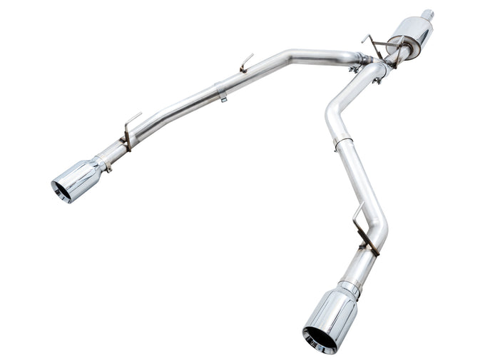 0FG Dual Rear Exit Catback <br>09-24 Ram 1500